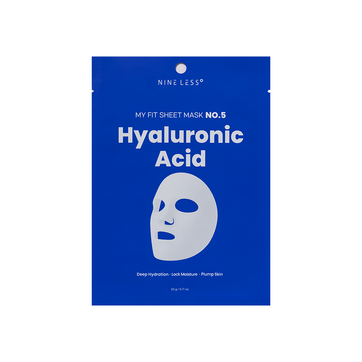 Nineless My Fit Sheet Mask No.5 Hyaluronic Acid 5 Pack