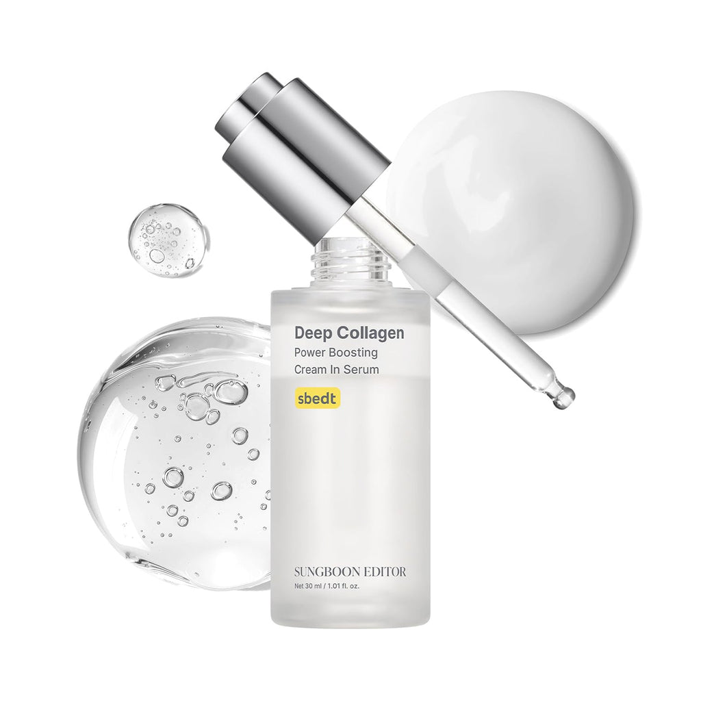Sungboon Editor Deep Collagen Power Boosting Cream in Serum