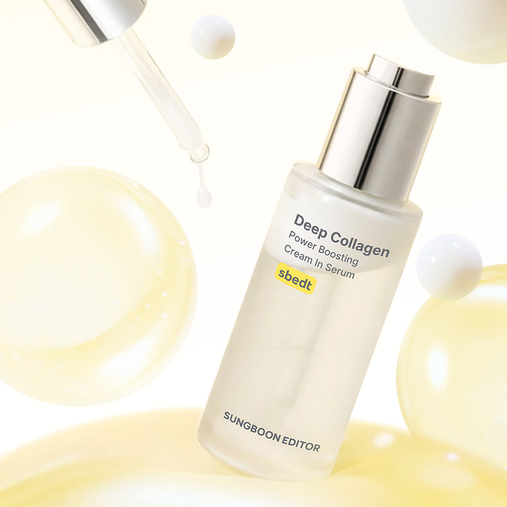 Sungboon Editor Deep Collagen Power Boosting Cream in Serum