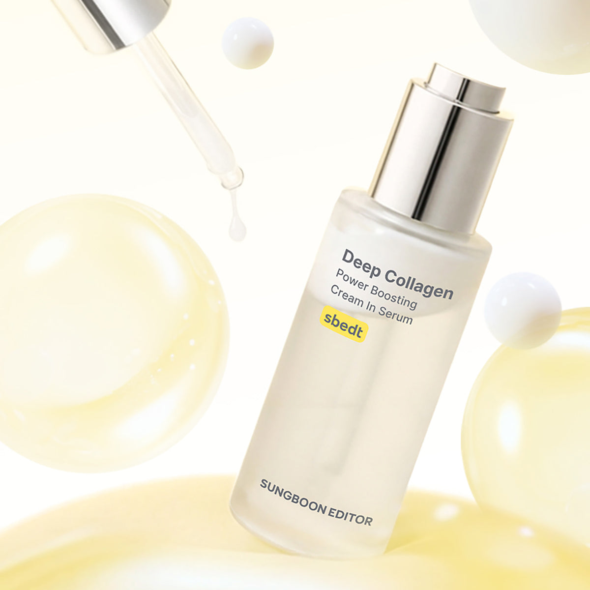 Sungboon Editor Deep Collagen Power Boosting Cream in Serum