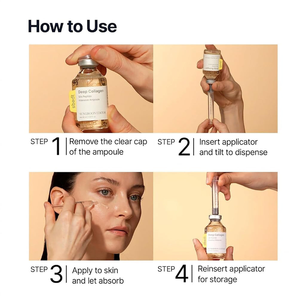 Sungboon Editor Deep Collagen Silk Peptide Intensive Ampoule