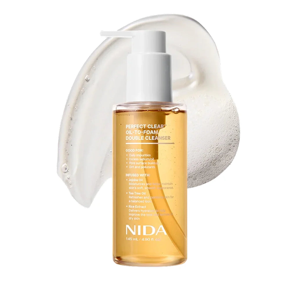 NIDA Perfect Clear Oil-to-Foam Double Cleanser