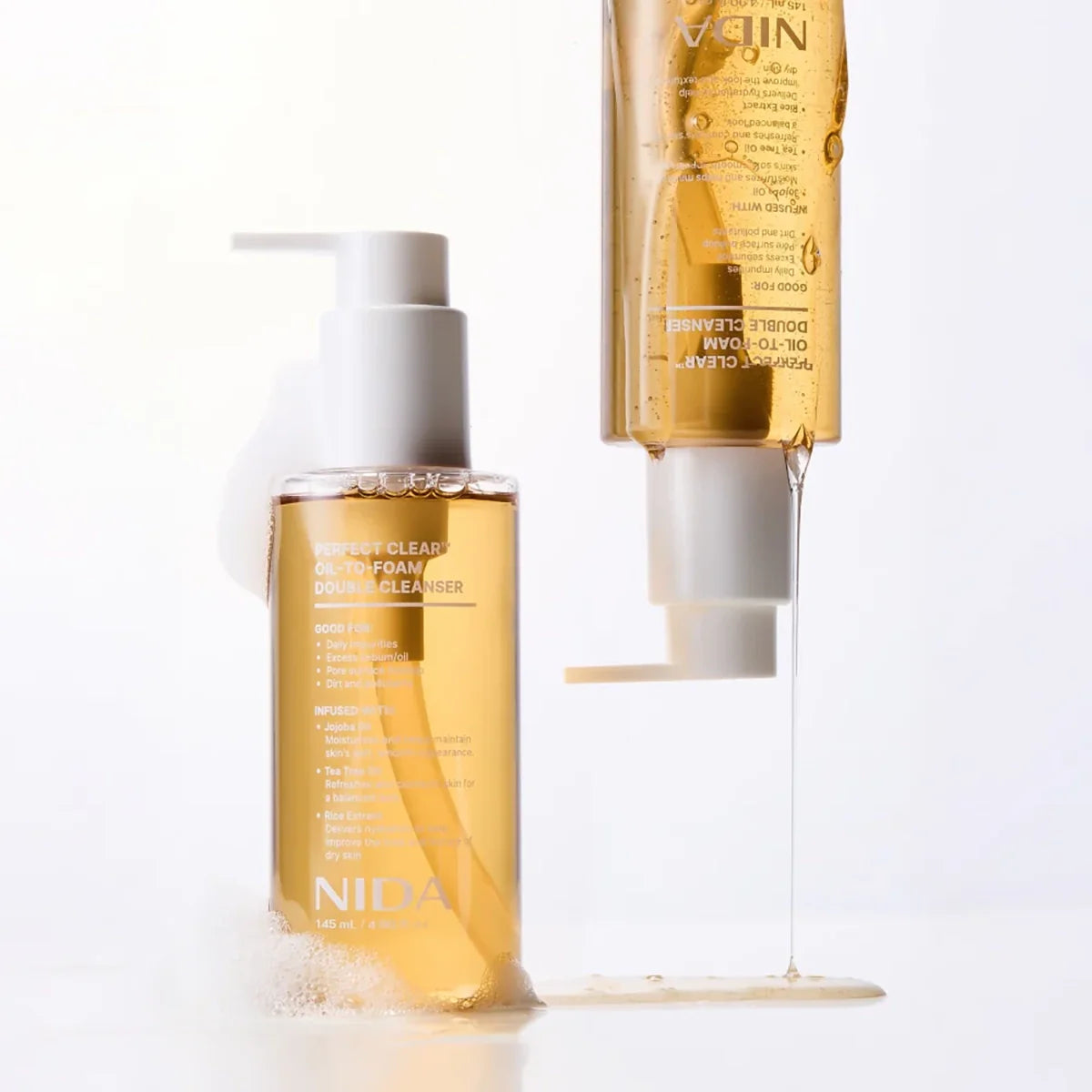 NIDA Perfect Clear Oil-to-Foam Double Cleanser